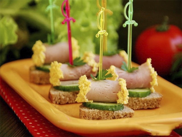 Вкусные бутерброды для вечеринки 018