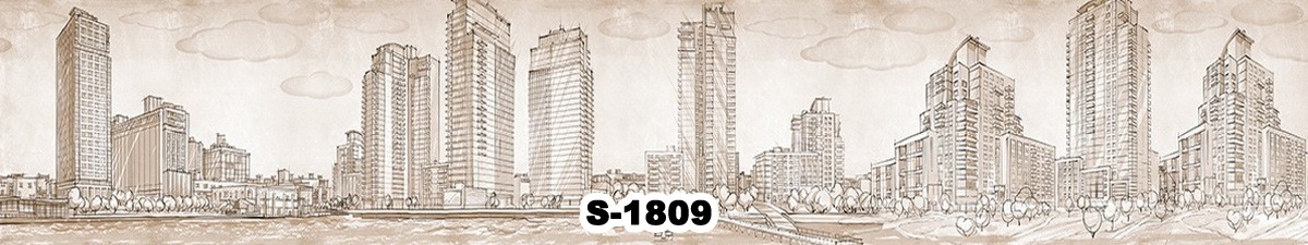 Графический рисунок города 017
