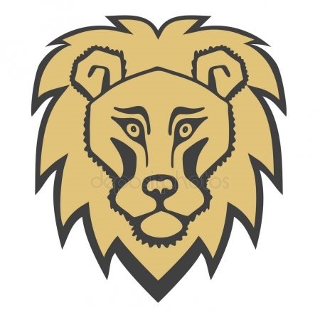 Графическое изображение льва 006