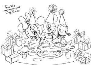 Картинки для срисовки с днем рождения020