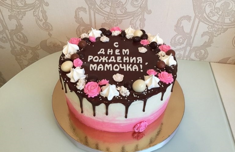 Картинки тортов на день рождения маме 002