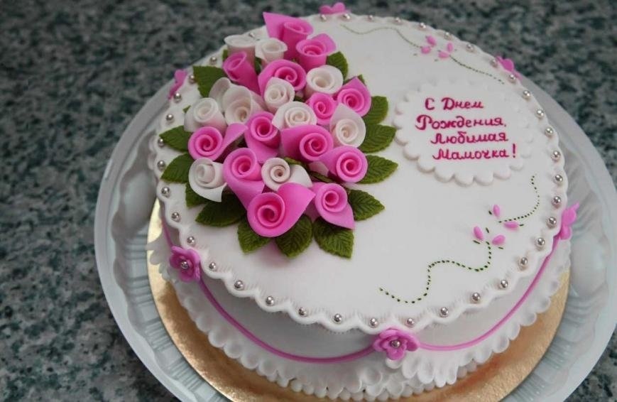 Картинки тортов на день рождения маме 010