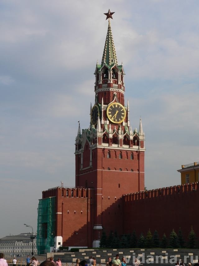 Часы кремлевские рисунок 003
