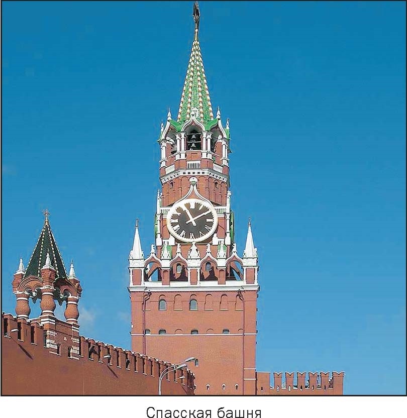 Часы кремлевские рисунок 006
