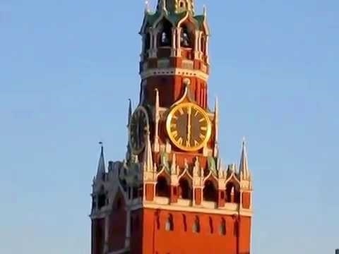 Часы кремлевские рисунок 014