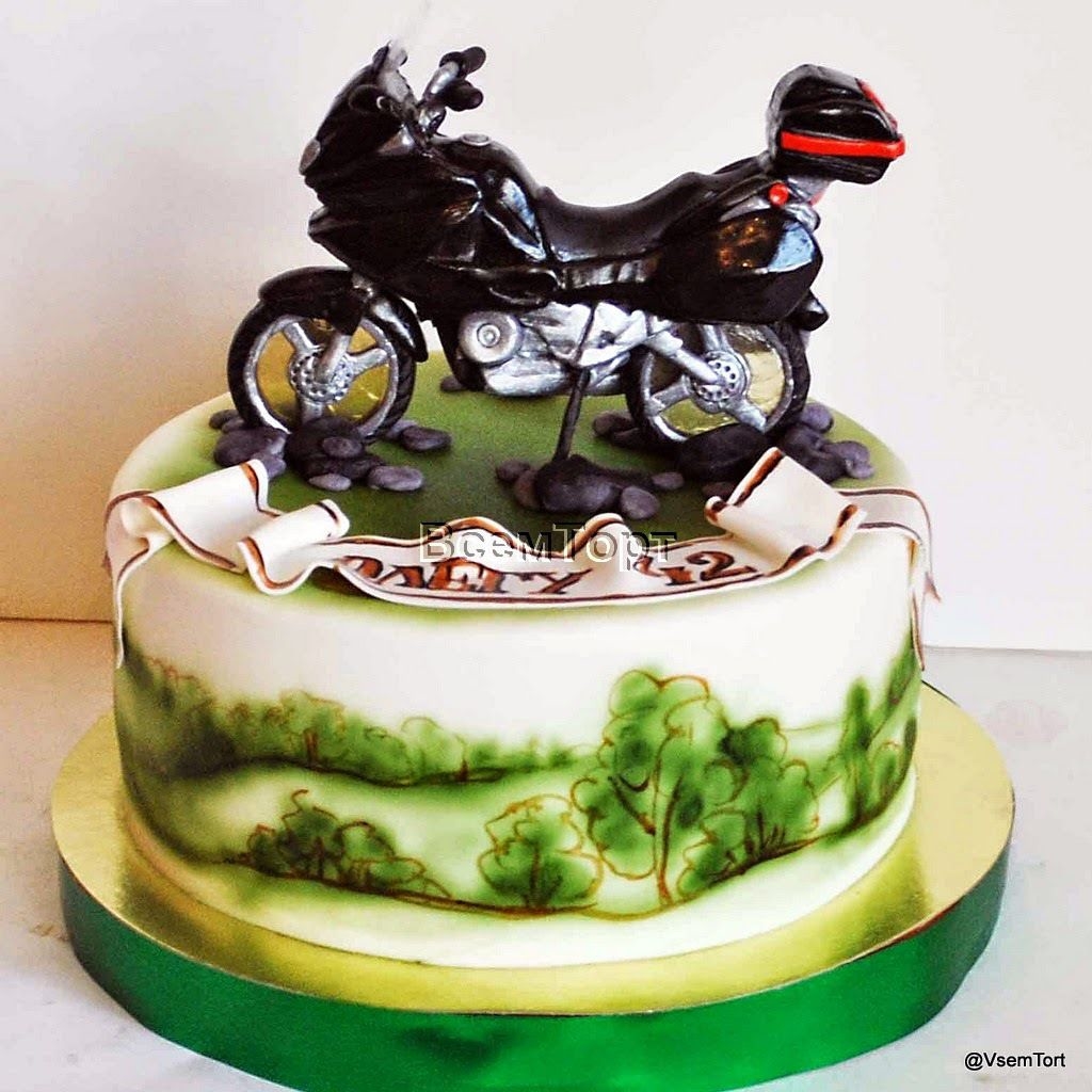 Торт Для Мотоциклиста