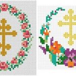 Красивые картинки православный крест вышивка018