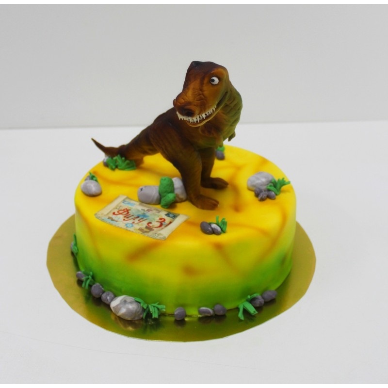 Красивые картинки торт детский динозавры фото009