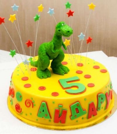 Красивые картинки торт детский динозавры фото010