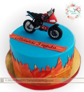 Красивые картинки торт для мотоциклиста фото019