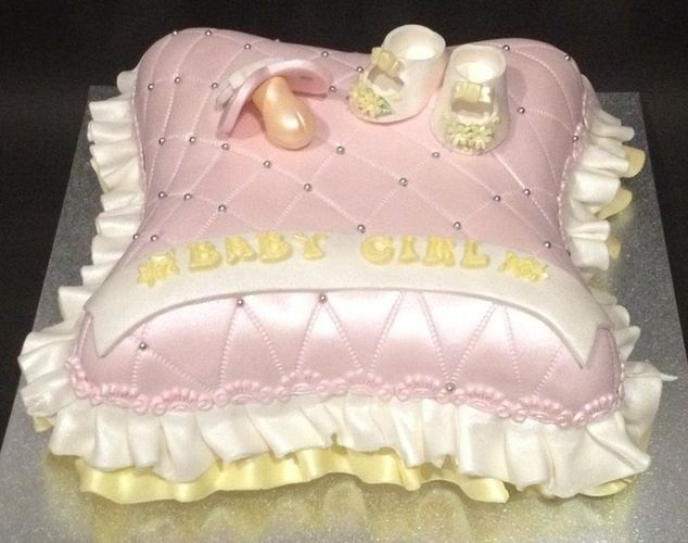 Красивые картинки торт на выписку из роддома для девочки кремовый014