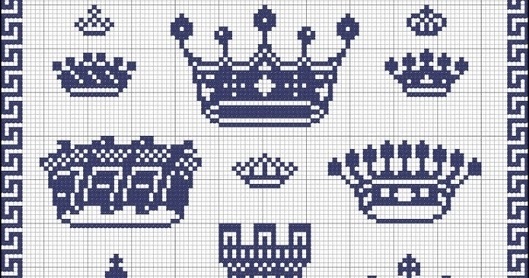 Схема корона вышивка картинки003