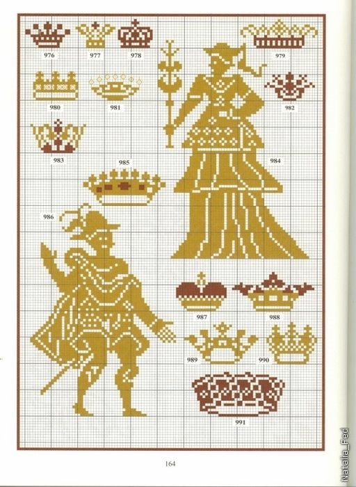 Схема корона вышивка картинки010