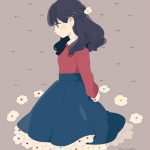 Красивые рисунки аниме в цвете 024