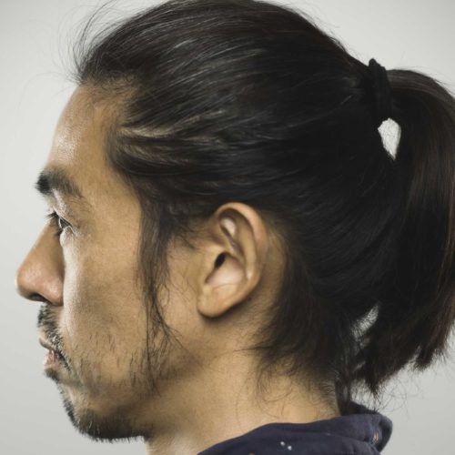 Необычные азиаты с длинными волосами 007