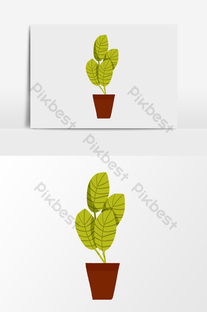 Картинки мультяшные растения (21)