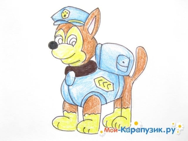 Картинки для срисовки щенячий патруль (15)