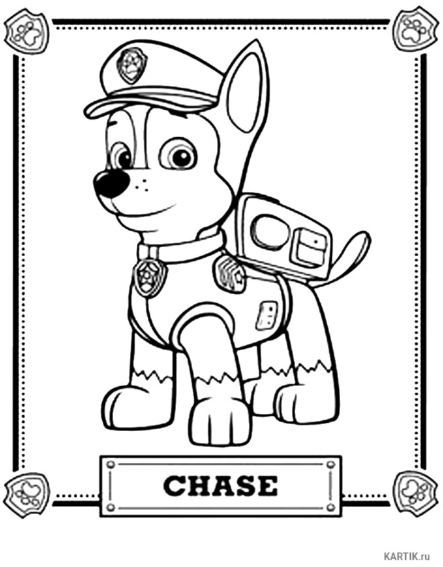Картинки для срисовки щенячий патруль (28)