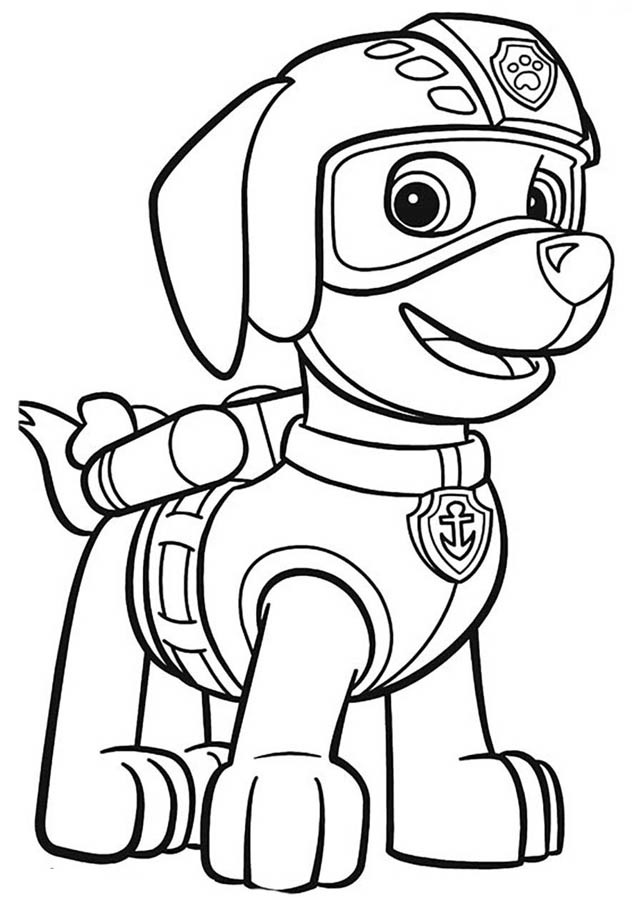Картинки для срисовки щенячий патруль (6)