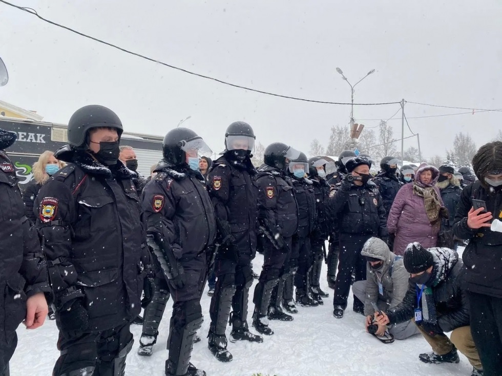 Задержание Навального фото Шокирующие 02