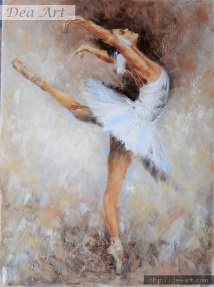 Картинки балерины для срисовки (15)