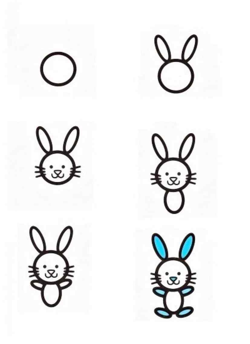 Легкие рисунки для срисовки для детей маленькие рисунки