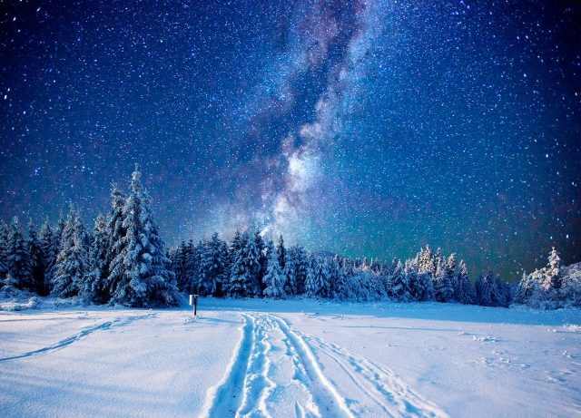 Картини ночное небо на аву, красивое фото 09