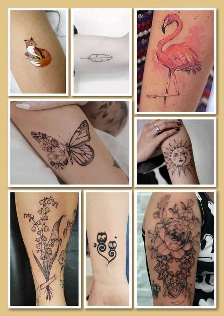 Красивые эскизы женских татуировок 10