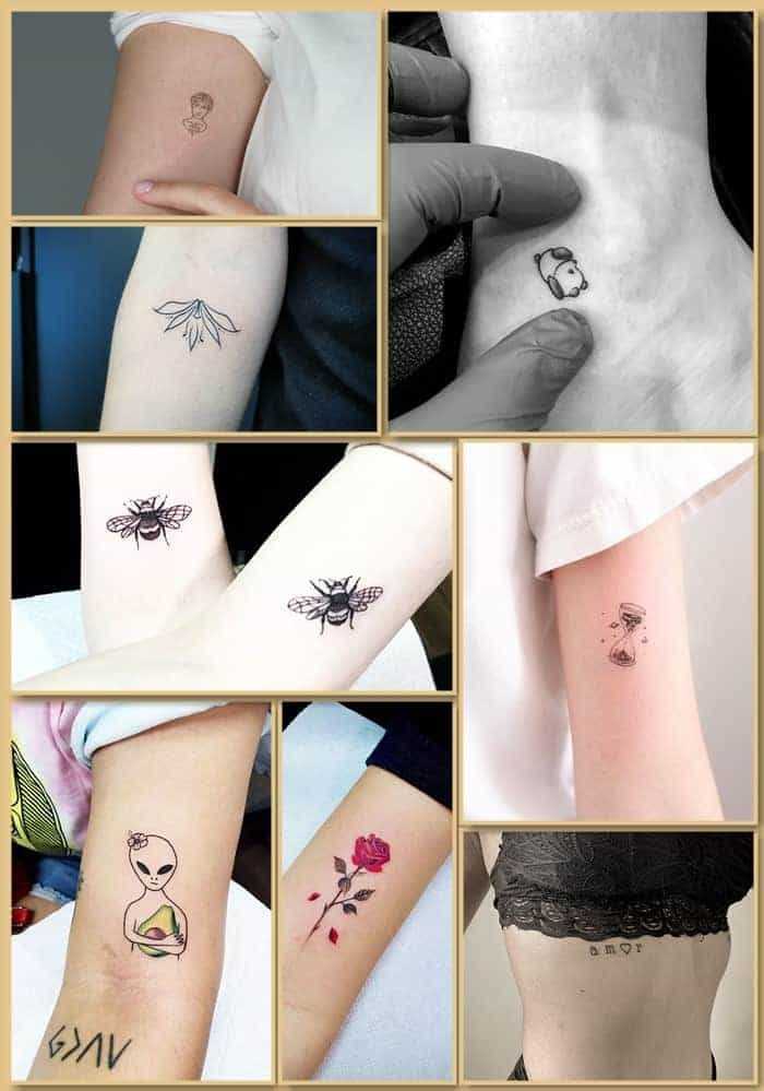 Маленькие татуировки на руке 03