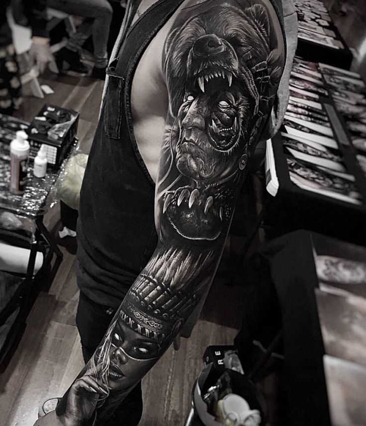 Невероятные татуировки для мужчин 02