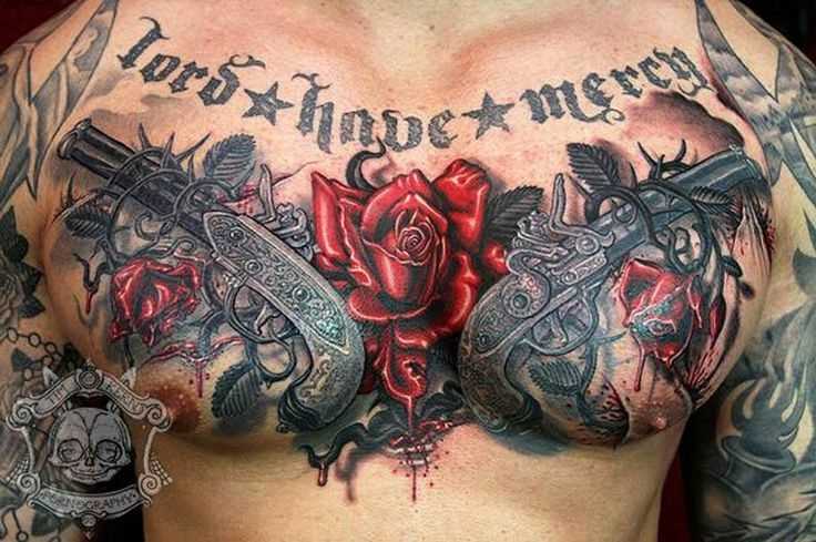Невероятные татуировки для мужчин 07