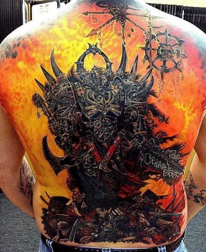 Невероятные татуировки для мужчин 08