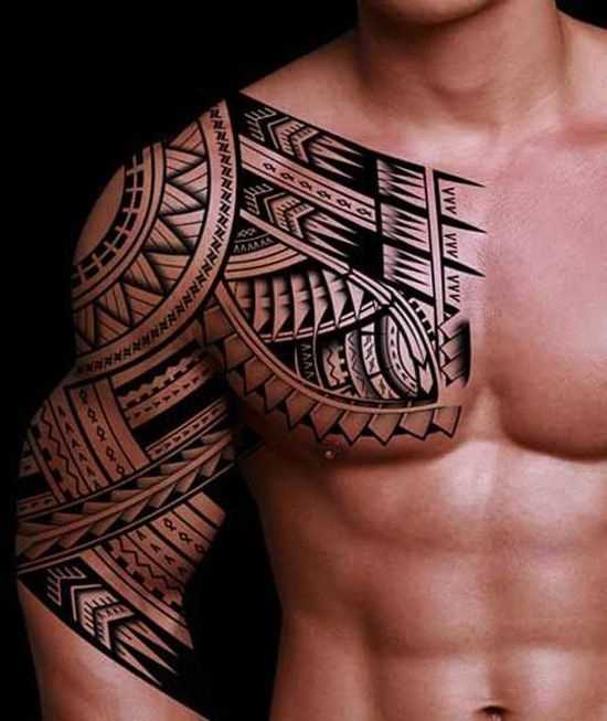 Современные мужские татуировки 07
