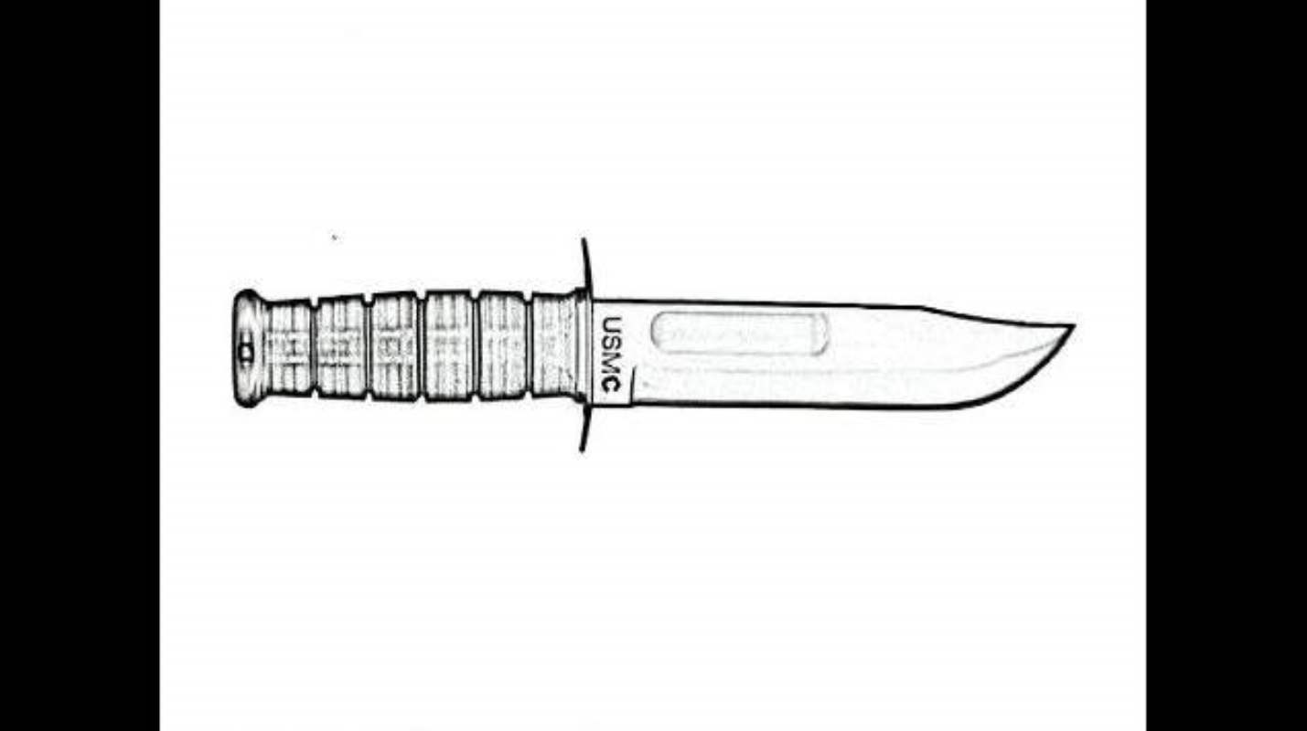 Ножи из standoff рисунок