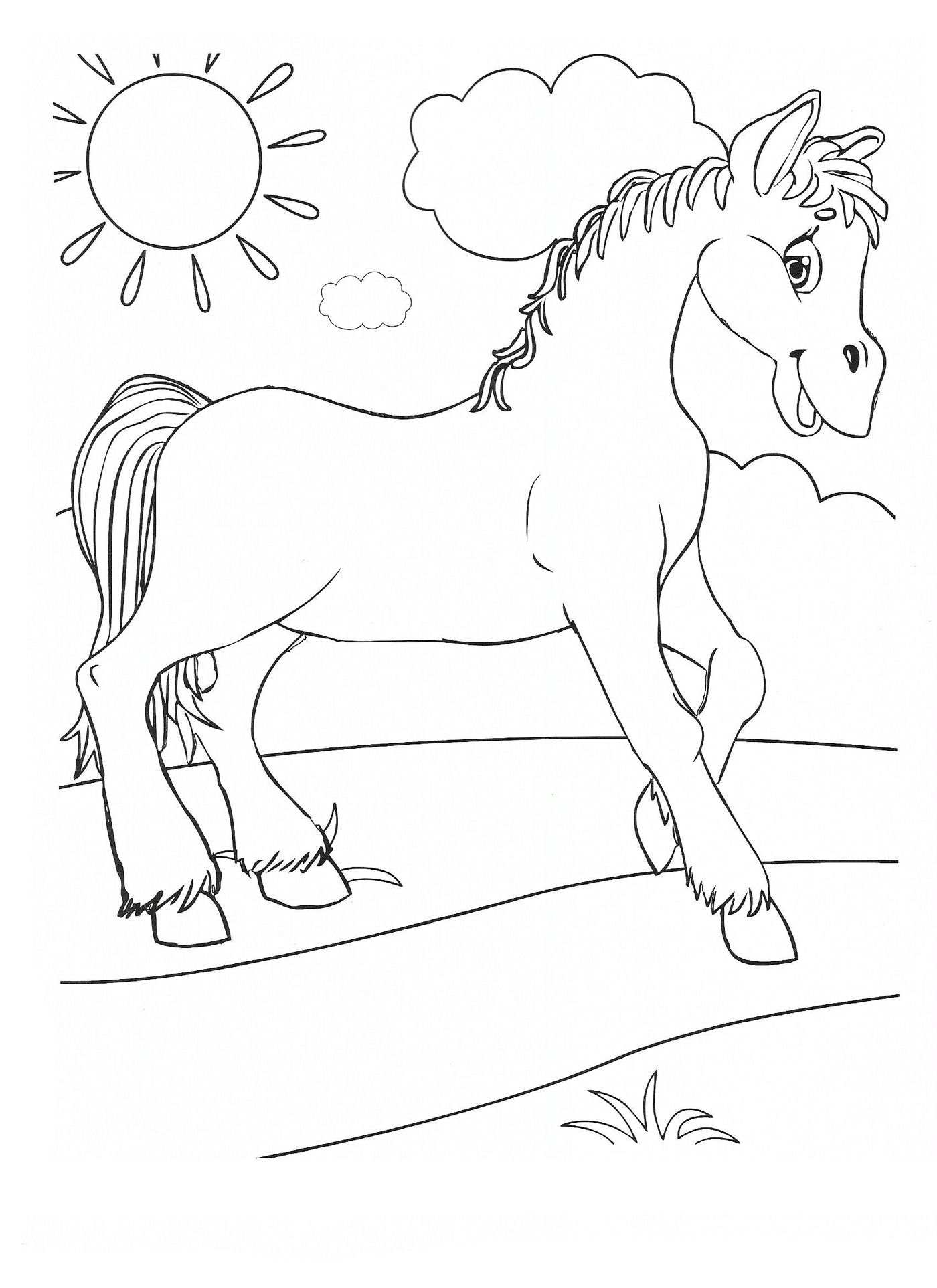 Детские рисунки с домашними животными 019