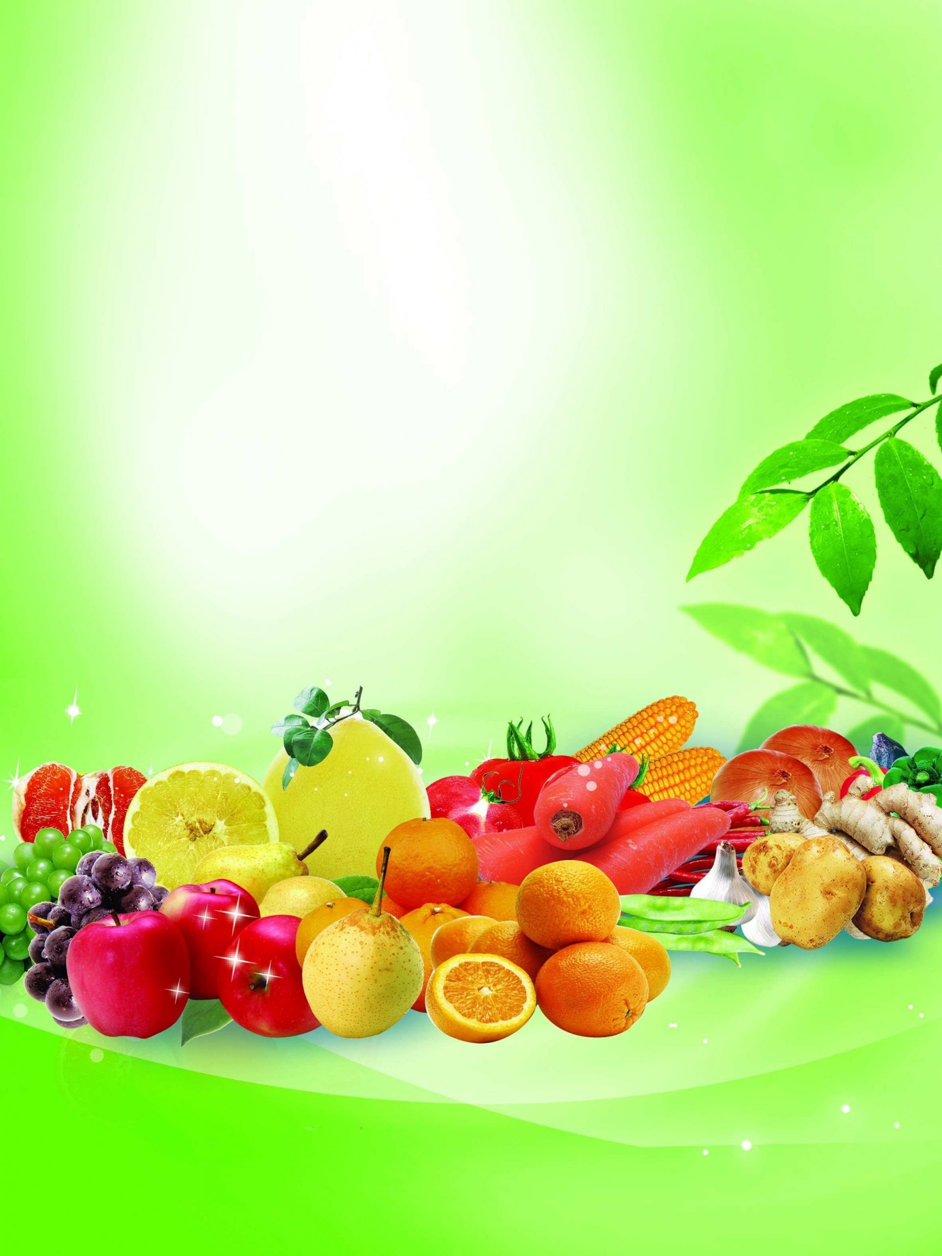Картинки для детей с фруктами и овощами 006