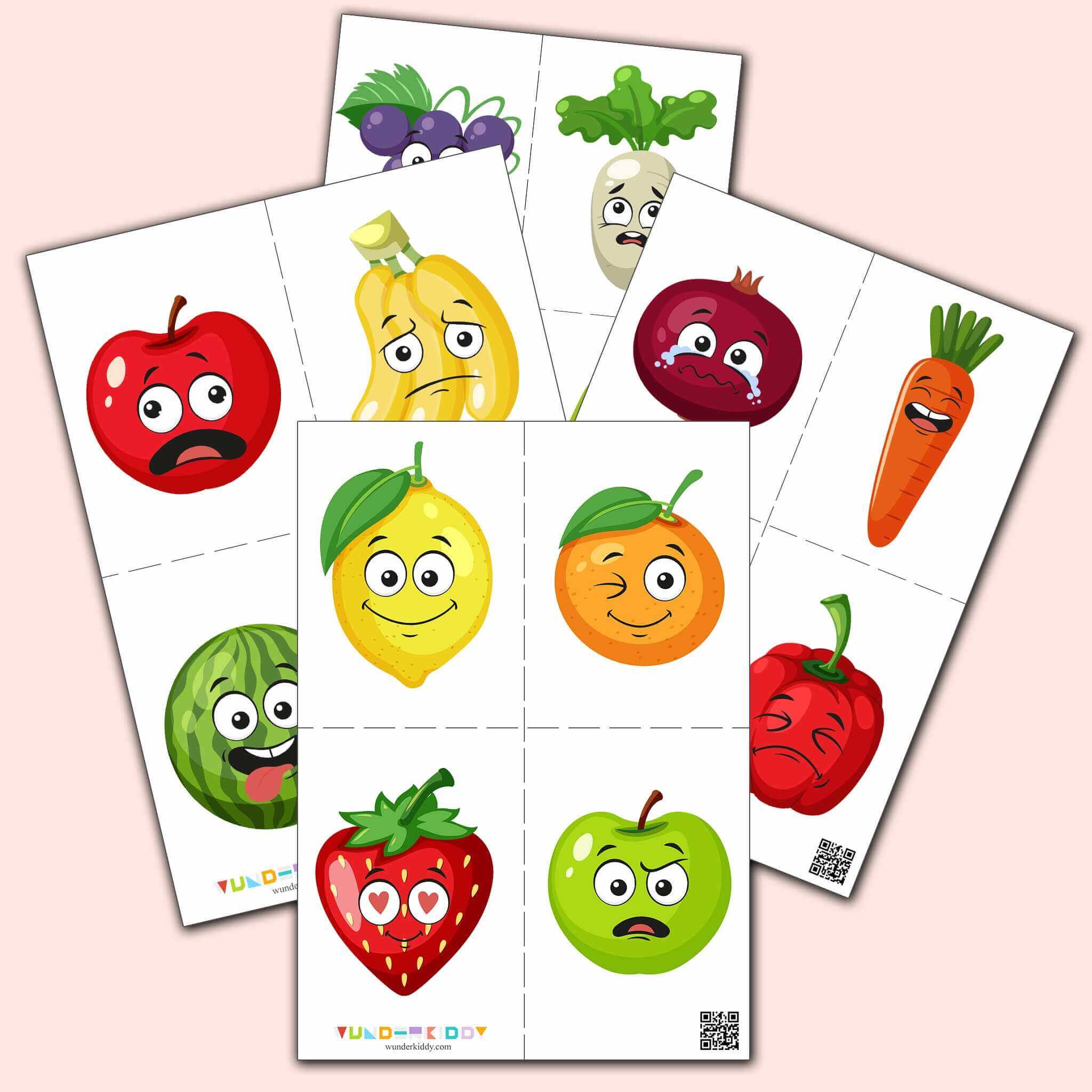 Картинки для детей с фруктами и овощами 013