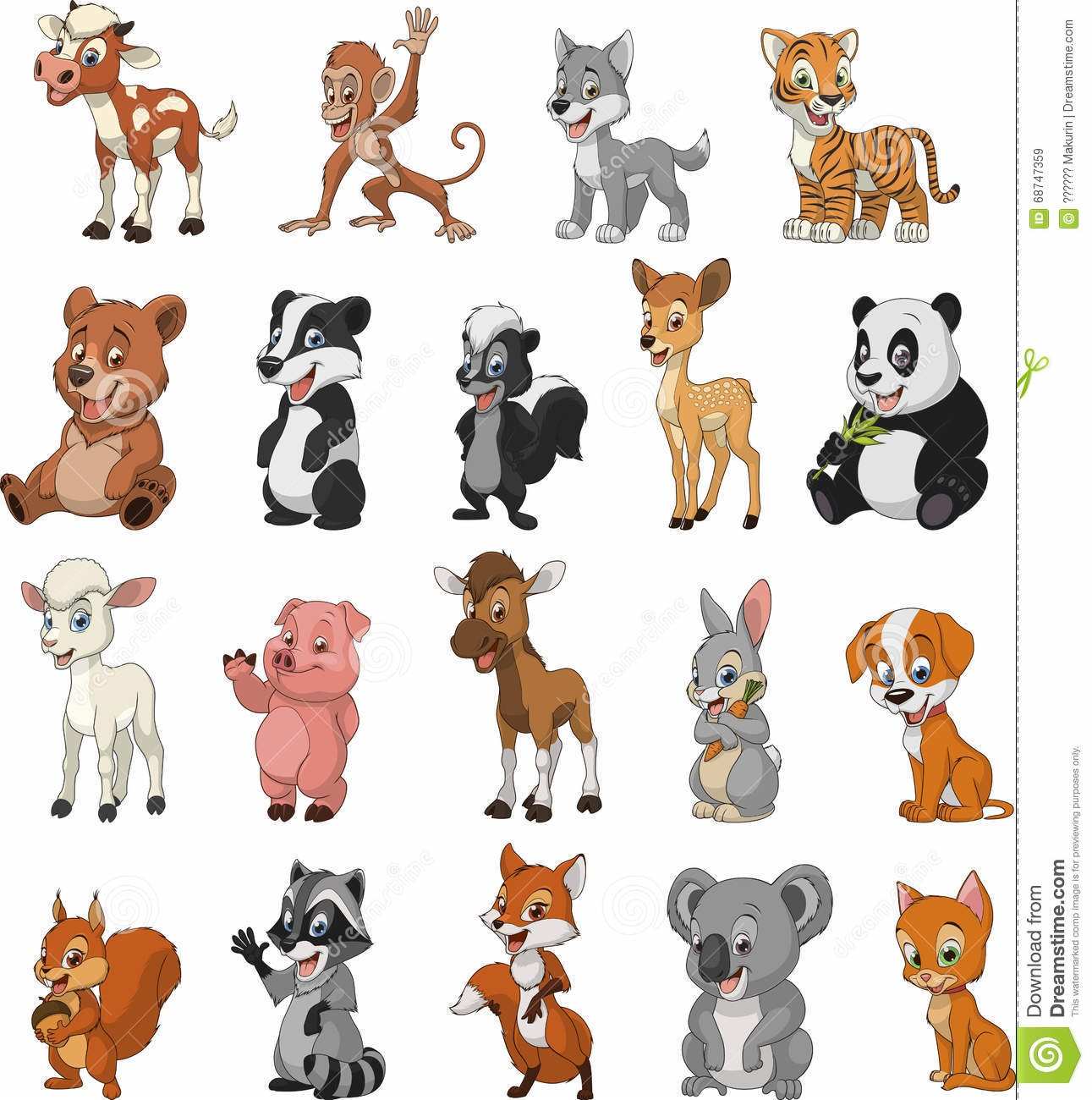 Картинки для детей с экзотическими животными 011