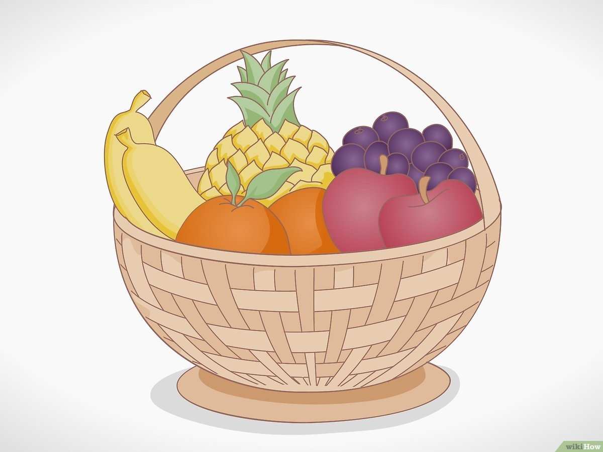 Яркие рисунки для детей с фруктами и овощами 010