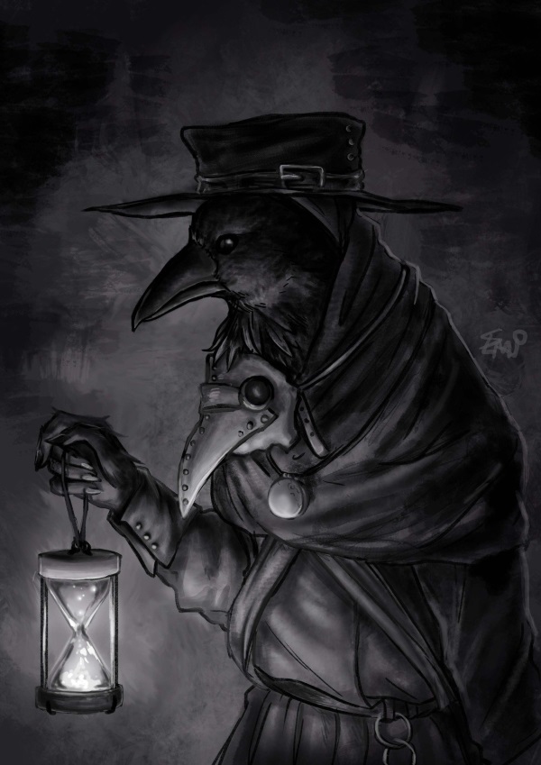 Аватарка Чумного доктора для любителей ужасов 008