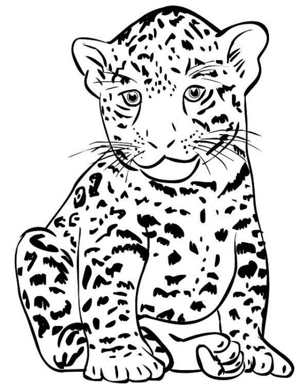 Крутые рисунки ягуара для срисовки 001