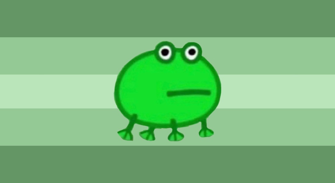 Симпатичная лягушка на аватарке 009