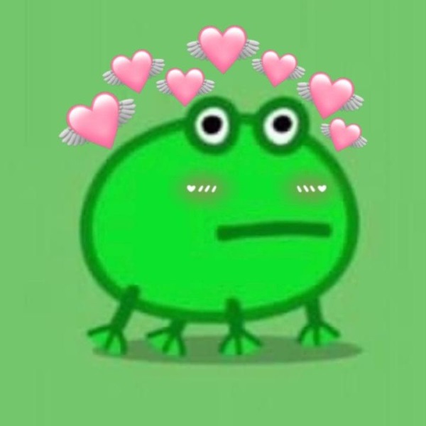 Симпатичная лягушка на аватарке 011