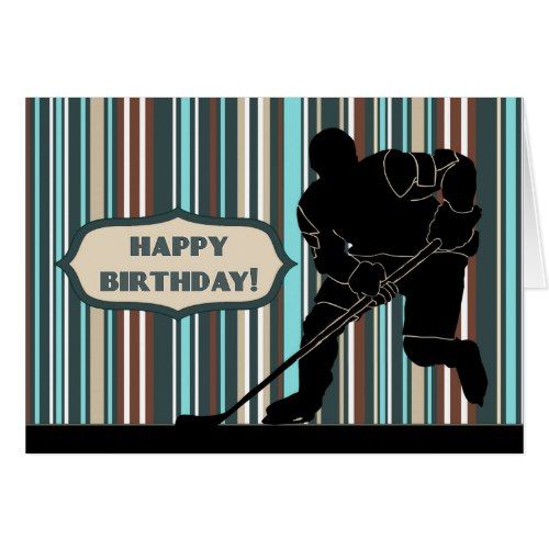 Красивая открытка хоккеисту с днем рождения (10)