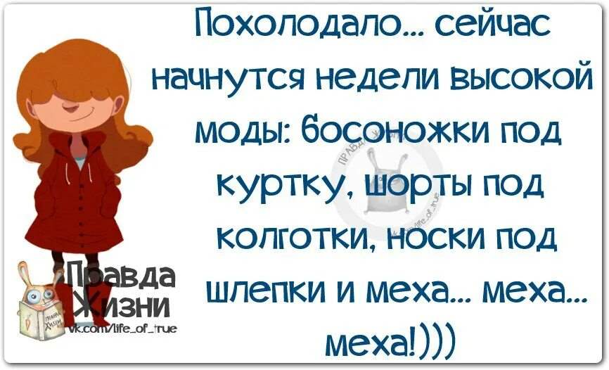 Теперь начали. Афоризмы про швею. Открытки похолодало прикольные. Похолодало афоризмы. Похолодало сейчас начнутся недели высокой моды.