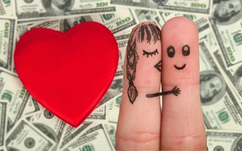 Прикольные картинки про деньги и любовь 6
