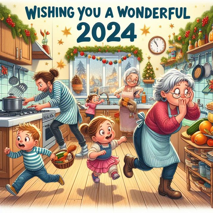Пожелание на 2024 год   Открытки с Новым Годом 04